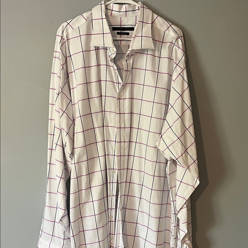 Sean John tall man’s patterned dress shirt